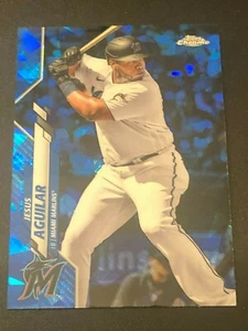 2020 Topps Chrome Sapphire Jesus Aguilar #98 - Picture 1 of 2
