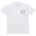 Art Leonardo da Vinci Quote Adult Polo Shirt / T-Shirt (PL000384)