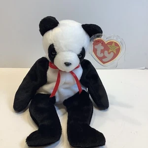 1997 Ty Beanie Babies Retired "FORTUNE" panda bear, New W/Tags. - Picture 1 of 7