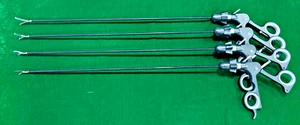 4pc Laparoscopic Monopolar Bariatric Grasper 5mmx450mm Reusable Instruments - Picture 1 of 12