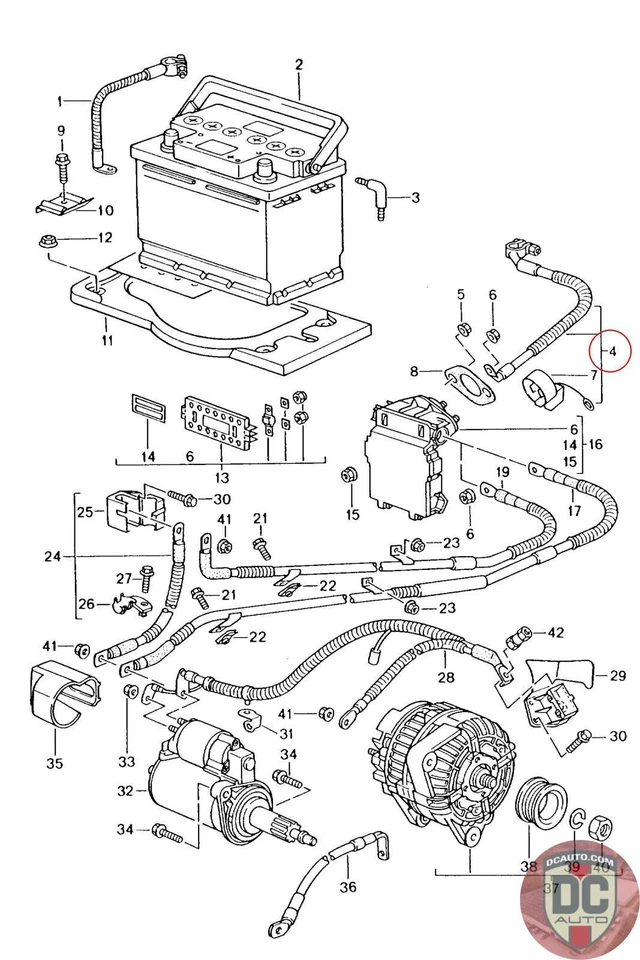 Cable de batería Porsche 986 Boxster 996 911 1997-2004 99661209009 Foto 1 de 1
