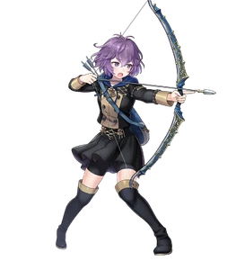 Adesivo Bernadetta Fight Fire Emblem 6" decalcomania auto anime - Foto 1 di 1
