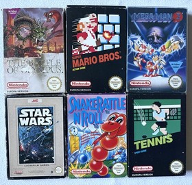 Nintendo NES Spielesammlung 40-Spiele |Super Mario |Mega Man |Yoshi |Metal Gear