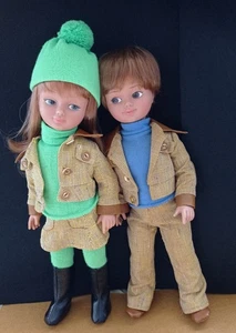 Bambole Sebino TG Bob e Carla Joy vintage anni 70 rare italian dolls moda Biki - Imagen 1 de 19