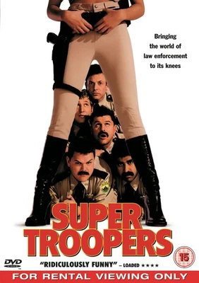 Super Troopers DVD (2003) Jay Chandrasekhar cert 15 Expertly Refurbished Product - Image 1 of 2