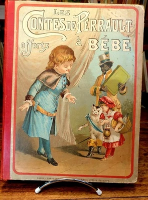 LIVRE ANCIEN 1885, ENFANTINA, LES CONTES DE PERRAULT - Photo 1/4