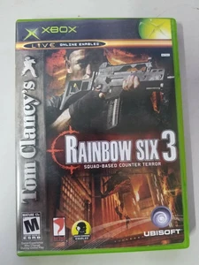 Tom Clancey's Rainbow Six 3 - Microsoft Xbox X-Box - Complete CIB - Picture 1 of 1