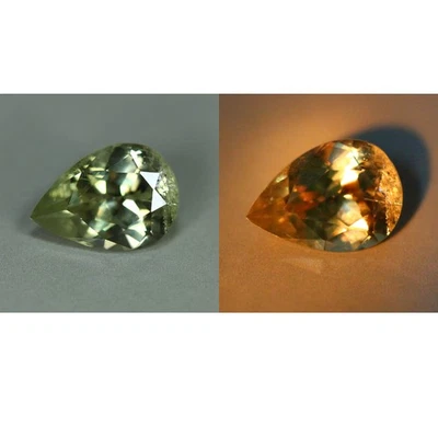 1,60 карата_коллекция мечты_100 % натуральное неотапливаемое изменение цвета диаспор_индейка - Изображение 1 из 4