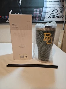 Einfacher moderner Baylor Bears NCAA 30 Unzen Cruiser Thermobecher mit Klappdeckel - Bild 1 von 4