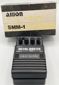 Arion SMM-1 Metal Master Gitarre Verzerrung Effektpedal in Box - Bild 1 von 9
