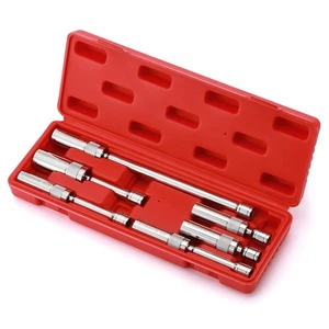 6PCS 3/8-Inch Drive Magnetic Swivel Spark Plug Socket Set, Include 9/16-Inch,... - Picture 1 of 8