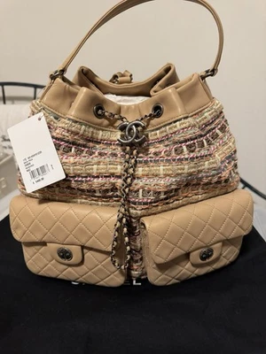 Mochila Chanel Tweed Nueva con Etiquetas Foto 1 de 4