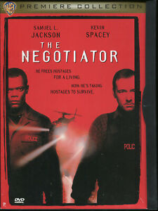 The Negotiator DVD USED REGION ONE Samuel Jackson Kevin Spacey