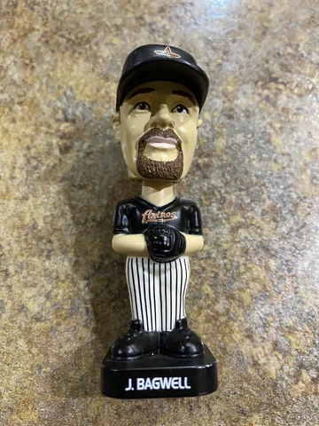 Jeff Bagwell POST CEREAL 3" Mini BOBBLEHEAD Fotoball Houston Astros 2002 Cover
