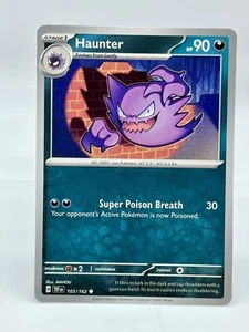 Haunter 103/162 Common Temporal Forces Non Holo Pokemon TCG Mint Unplayed - Picture 1 of 6