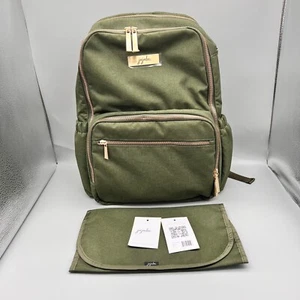 JuJuBe Be Zealous Large Diaper Backpack in Olive Chromatics NWOT - Picture 1 of 19