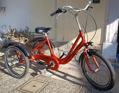 Bici Tre Ruote 20″/24″ , telaio in alluminio cambio shimano 6 m. elettrificabile - Immagine 1 di 4