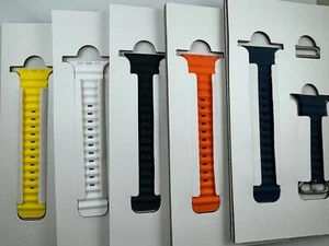 Bracelet océan original authentique Apple Watch Series 10 9 8 7 6 SE 44 MM 45 MM 46 MM 49 mm - Photo 1 sur 40