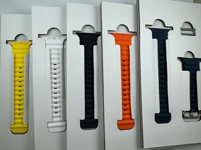 Original Genuine Apple Watch Series 11 10 9 8 SE 44MM 45MM 46MM 49mm Ocean band - Image 1 of 4