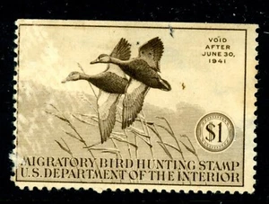 US Duck Scott # RW7 - MH-NG - CV=$45.00 - Corner Crease (2-C172) - Picture 1 of 1