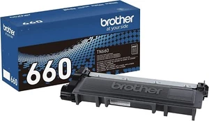 Brother Genuine TN660 High Yield Toner Cartridge - Tattered Box - Free Shipping - Photo 1/3
