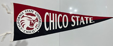 CHICO STATE UNIVERSITY  COLLEGIATE PACIFIC VINTAGE WOOL PENNANT NEW/MINT