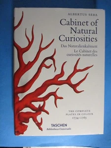 CABINET OF NATURAL CURIOSITIES Albertus Seba HC DJ New - Picture 1 of 9