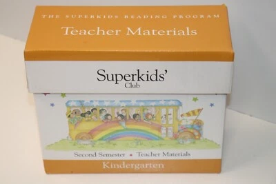 Meet the Superkids reading program Second Sem. Kindergarten Teacher Materials - Image 1 of 4
