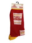 Odd Sox Cup Noodles Crew Socks Men's Size 6-12 One Pair Cute Fun Food Red