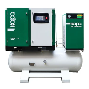 230V 3Phase 25 HP Integrated Rotary Screw Air Compressor with Refrigerate Dryer - Picture 1 of 14