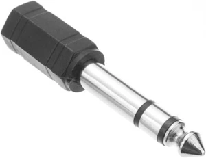 6.5mm Male to 3.5mm Female Adapter Microphone 3.5mm 6.5mm jack Audio Converter - Picture 1 of 7