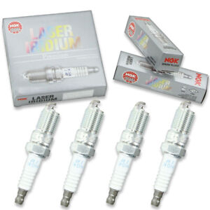 4 pcs NGK Laser Iridium Spark Plugs for 2004-2005 Mazda 3 2.3L 2.0L L4 - xb