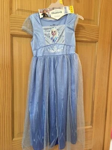 NWT Disney Frozen 2 Elsa Deluxe Nightgown costume sizes 2T,4T - Picture 1 of 2