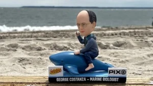 2023 George Costanza Marine Biologist Bobblehead Seinfeld Brooklyn Cyclones Mets - Picture 1 of 6