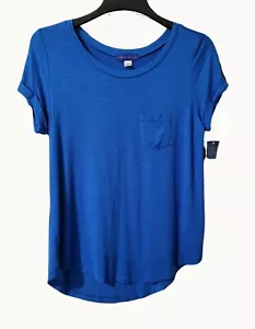 Simply Styled leichtes Damen-T-Shirt ""Skydiver"" blau neu mit Etikett Rayon - Bild 1 von 1