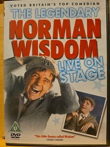 The Legendary Norman Wisdom Live On Stage Dvd -) Like New - Free Shipping - #49 - Picture 1 of 3