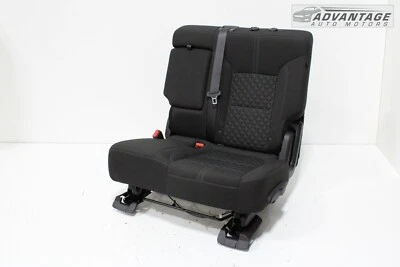 Chevrolet Blazer 2019-2021 segunda fila asiento lateral izquierdo tela negro OEM Foto 1 de 4