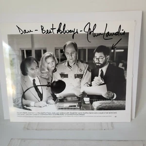 JOHN LANDIS ~ HAND SIGNED 8x10 PHOTO - Picture 1 of 4