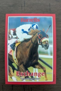 Barretts Horse Racing Trading Card - Exchange - Picture 1 of 1