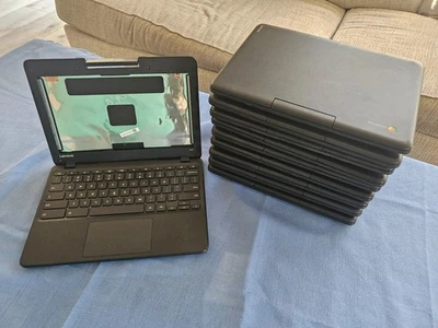 Lote de 10 Chromebook Lenovo N23 11.6" 80YS - SIN PANTALLA - SOLO PARA REPUESTOS / REPARACIÓN Foto 1 de 4