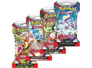Juego - Magicbox Pokémon TCG: Scarlet & Violet Sleeved, Booster con 10 cartas, A - Imagen 1 de 1