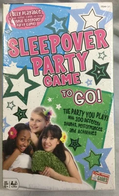 Sleepover Party Game To Go! Fun Girls Night Game with 100 Activities! New Sealed - Image 1 of 4