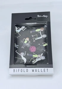Rick & Morty Cartoon Networks Adult Swim Bi-Fold Wallet NIB - Picture 1 of 4