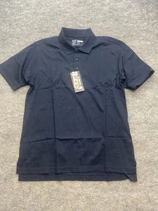 511 Tactical Shirt Mens M Medium Polo Dark Navy Short Slv 71182 SPF50 Cotton NWT - Picture 1 of 9