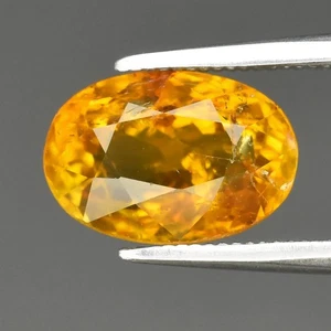 💎 2.33ct 9.3x6.5mm Oval Natural Honey Yellow Tourmaline - Unheated Tanzania Gem - Picture 1 of 4