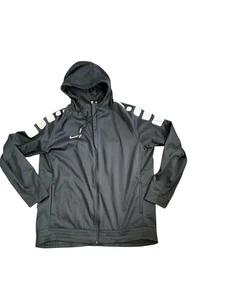 Nike Hoodie Herren XL grau Elite Jacke Full Zip Sweatshirt Therma Fit Basketball - Bild 1 von 6