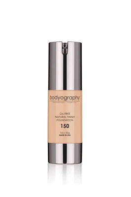 Base Bodyography Cosmetics Natural Finish 150 ligera/mediana 1 oz Foto 1 de 4