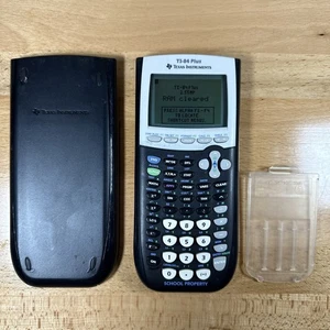 Texas Instruments TI-84 Plus Yellow Graphing Calculator School Property - Picture 1 of 16