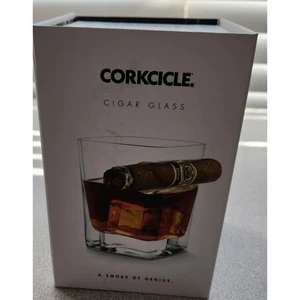 Corkcle Cigar Glass The Gents Place Fort Worth TX Dispositivo Dos Vicios Nuevo En Caja - Imagen 1 de 4