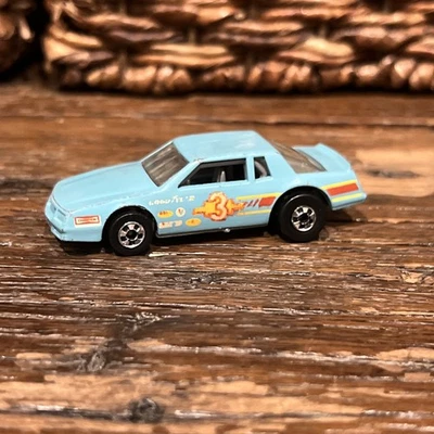 Chevy Stocker Blue Blackwalls 1990 exclusivo de cereales Hot Wheels Malasia Foto 1 de 4